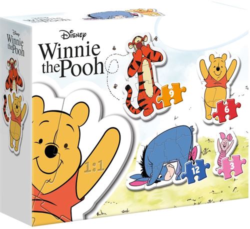 Clementoni puzzle My First PuzzleWinnie the Poo 4 puzzles