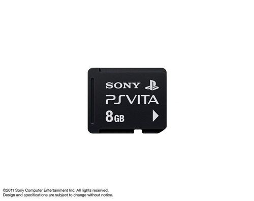 Carte mémoire 8 Go Sony pour PS Vita