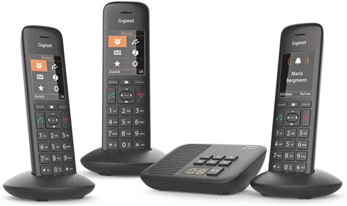 Gigaset C570A Trio, Noir