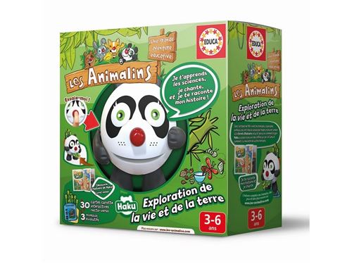 Haku Les animalins : Exploration de la vie et de la terre Educa