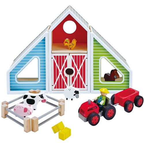 Jeu d'imitation enfant jeux jouets Ferme