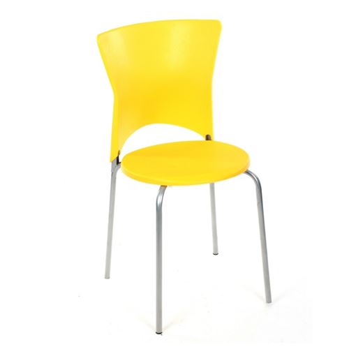 Chaise cuisine City jaune