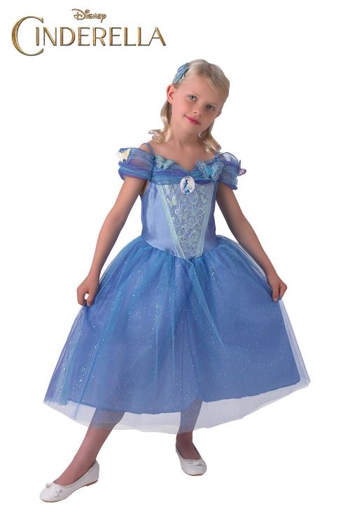 Cendrillon Déguisement 3-4 ans. Robe + coiffure