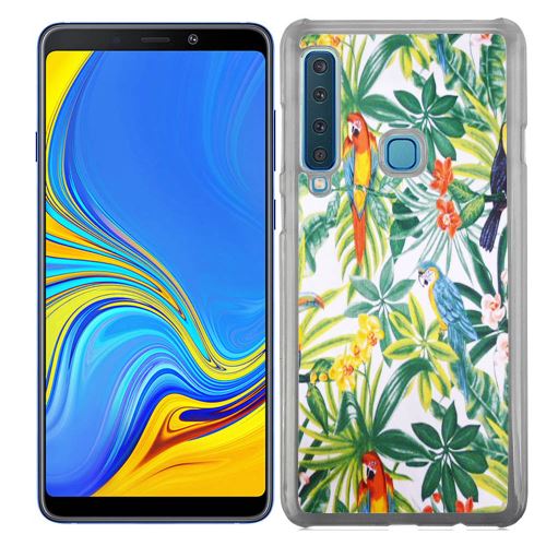 Coque Rigide Pour Samsung Galaxy A9 2018 Motif Feuillage Tropical Toucan