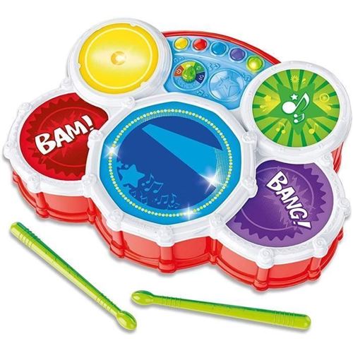 CLEMENTONI Baby - Ma premiere Batterie - Jeu d'éveil