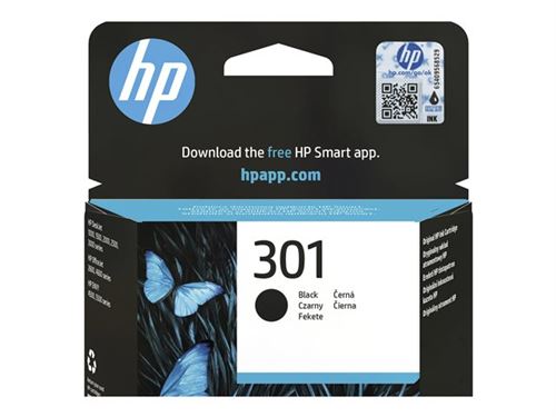  HP 301 - noir - originale - cartouche d'encre 