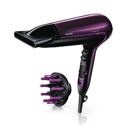 Philips Thermoprotect HP8233 - sèche-cheveux - Noir/violet