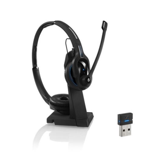 EPOS I SENNHEISER IMPACT MB Pro 2 UC ML - Headset - op oor - Bluetooth - draadloos - gecertificeerd voor Skype for Business