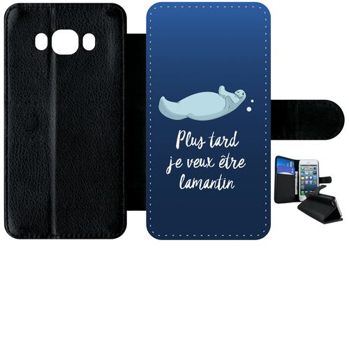 Etui À Rabat Samsung Galaxy J5 (2016) Plus Tard Je Veux Tre Un Lamantin