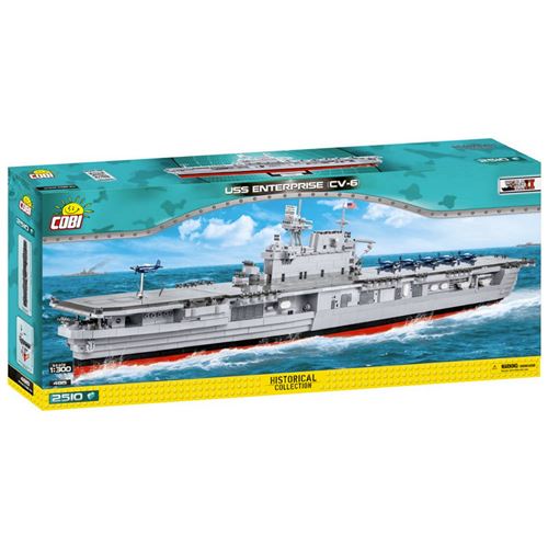 Cobi Historical Collection - 4815 - Uss Enterprise (Cv-6)