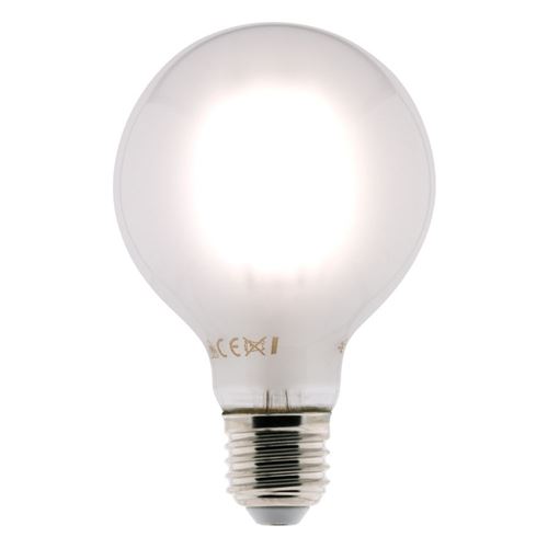 Ampoule LED D&eacute;co filament mate 6W E27 globe
