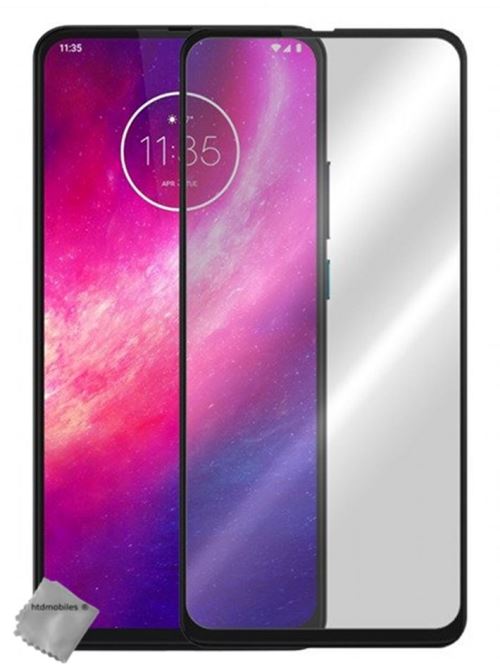 Film de protection en verre trempe incurve integral pour Motorola One Hyper - NOIR