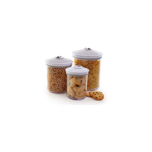 Food saver fsc003-i 3 bocaux de 0,7 l / 1,42 l / 2,37 l pour appareil de mise sous vide