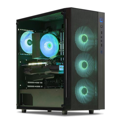 Sedatech PC Gamer Expert Watercooling • AMD Ryzen 7 5800X • RX 6700 XT • 64 Go RAM • 2To SSD M.2 • 3To HDD • sans OS