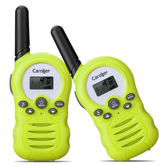 Talkie Walkie Interphone Pour Enfant 8 Canaux Sans Fil Orange Caroger Talkie Walkie Achat Prix Fnac