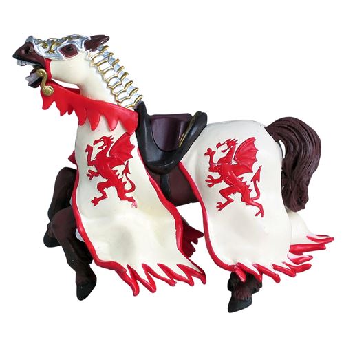 Cheval du Roi au Dragon Figurine Équestre de Collection Neuf - vue 5