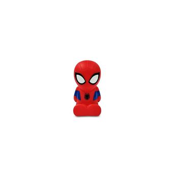 Changement de Couleurs NLJ01SP Lexibook- Spider-Man Veilleuse de Poche LED pour Chambre denfants Bleu//Rouge /à Piles lumi/ère Douce