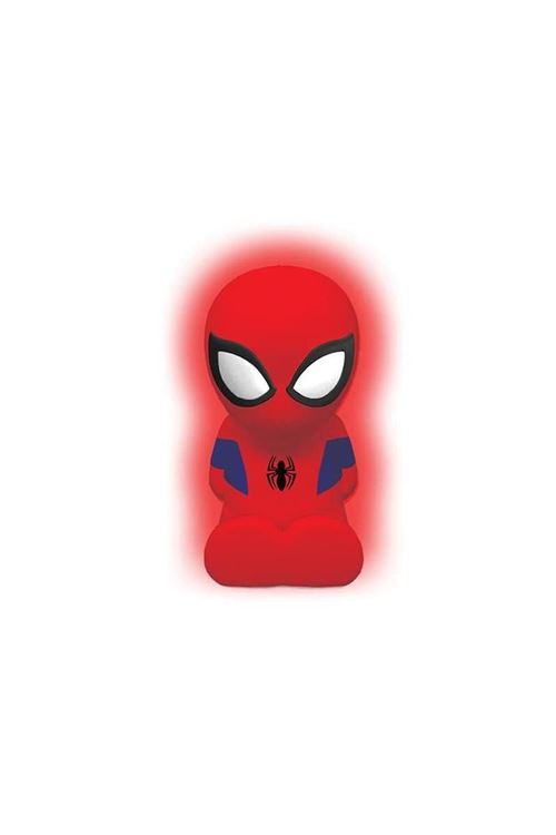 2 03 Sur Lexibook Spider Man Veilleuse De Poche Led Pour Chambre D Enfants Changement De Couleurs Lumiere Douce A Piles Bleu Rouge Nlj01sp Veilleuses Achat Prix Fnac