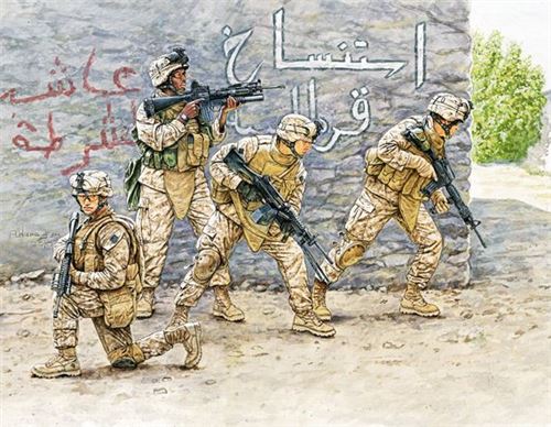 Usmc Team Irak Vol. 1 - 1:35e - Master Box Ltd.