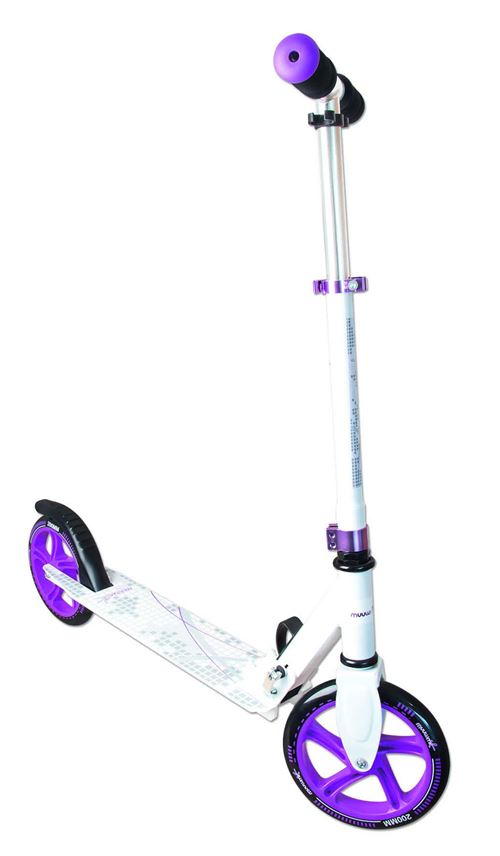 Authentic Sports 117 Trottinette en aluminium -blanc /violet