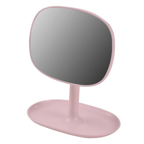 Paris Prix - Miroir & Plateau à Bijoux vitamine Ii 19cm Rose