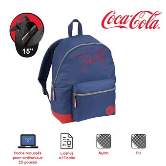 Sac à dos Coca Cola COCA COLA TASTY Viquel Polyester Bleu