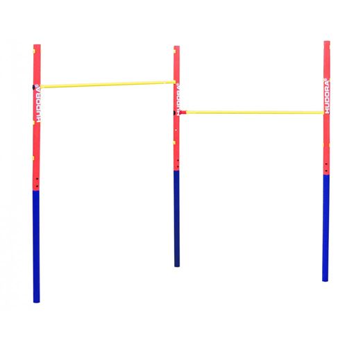 Hudora barre fix de gym fabien - coloré