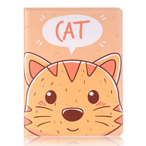 Étui en PU personnelle antichoc pour Apple iPad Mini 5 - Orange (chaton)