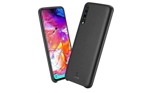Coque Dux Skin Lite Galaxy A70 coloris noir