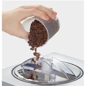 Sorbetière Severin EZ 7407 135 W Noir et Argent