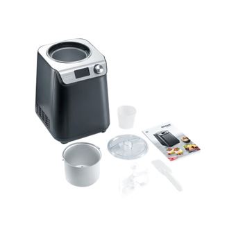 Sorbetière Severin EZ 7407 135 W Noir et Argent