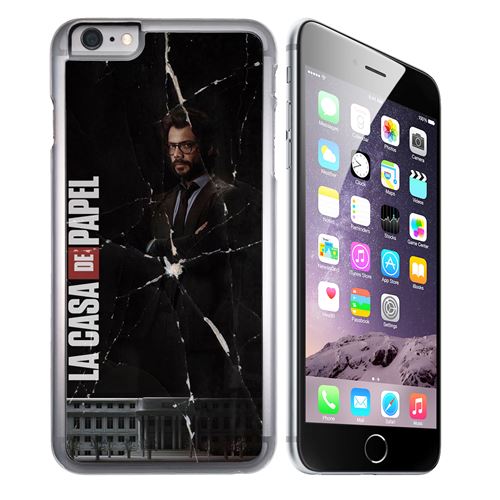 Coque pour iPhone 6 et iPhone 6S casa de papel professeur