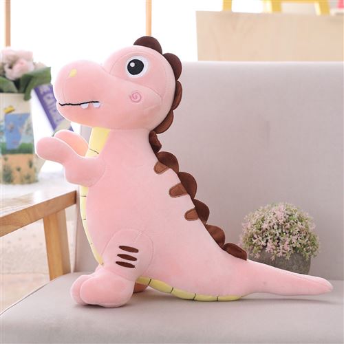 Peluche dinosaure rose discount