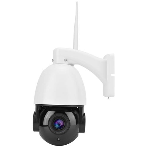 100-240V 4.5inch Caméra de surveillance 1080p 30x Zoom caméra extérieure étanche WiFi caméra PTZ sans fil (prise UE)