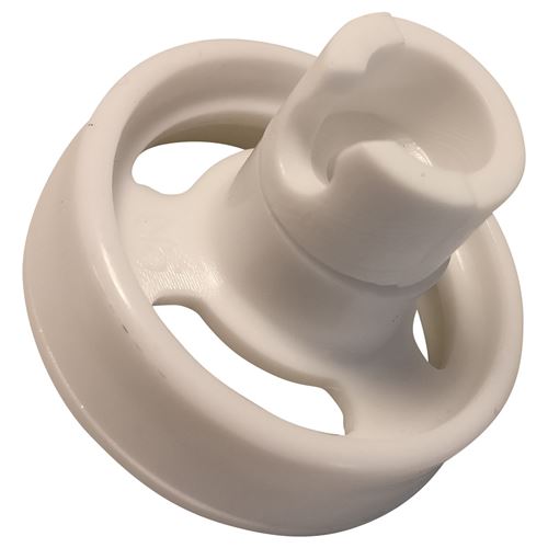 Roulette de panier inférieur Lave-vaisselle 34420101, 482000009033 CURTISS, FAR, PROLINE, TECNOLEC, URANIA, ROSIERES, HOOVER, CANDY - 295379