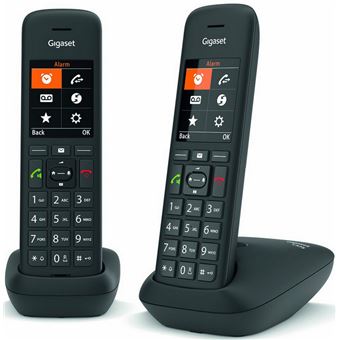 Téléphone fixe sans fil Gigaset A700A Duo Noir - Téléphone sans fil - Achat  & prix