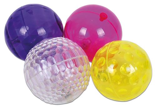 TickiT 72207 Grande Texture Sensorielle Jeu de billes de clignotant, 100 mm de diamètre (lot de 4)