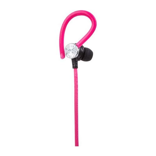 WE sport Waterproof - Écouteurs - intra-auriculaire - montage sur l'oreille - filaire - jack 3,5mm - rose