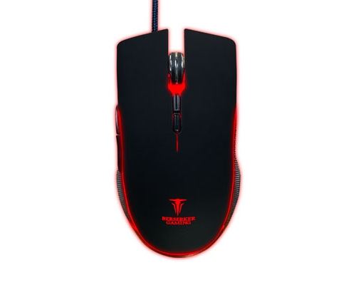  Souris Filaire Optique 7 Boutons 3200DPI R&eacute;tro-&eacute;clairage SVIPDAG-S1 Black Berserker Gaming 