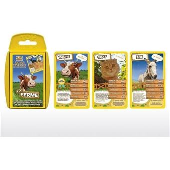 Jeu de cartes Top Trumps A la ferme