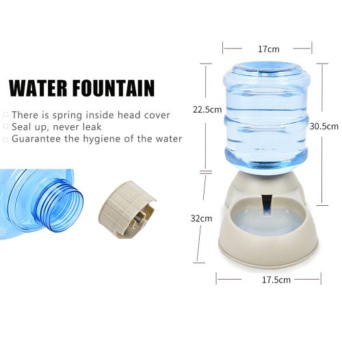 3 75l Distributeur Automatique D Eau De Gravite Chien Chat Chat Boisson Bol Grande Capacite Distributeur D Eau Pour Chien Chat Animal Gamelles Et Distributeurs Pour Chat Achat Prix Fnac
