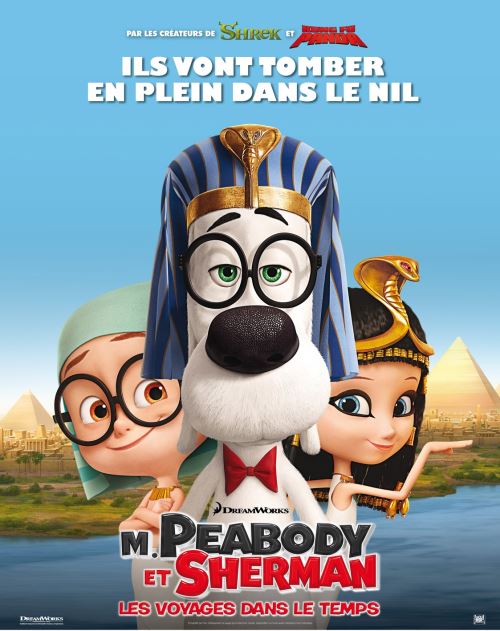 M. Peabody Et Sherman AFFICHE CINEMA ORIGINALE