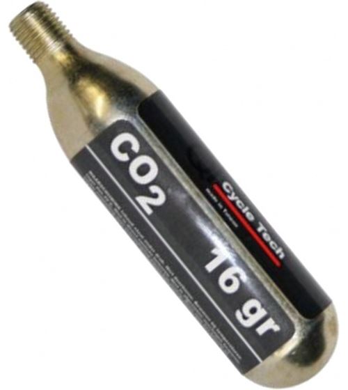 Cycle Tech Cartouche de CO2 16 grammes avec filetage