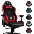 KLIM eSports - Chaise Gamer Très Haute Qualité - Finitions Soignées - Ajustable - Ergonomique - Inclinable - Confortable - Siege Bureau - Coussins - Rouge