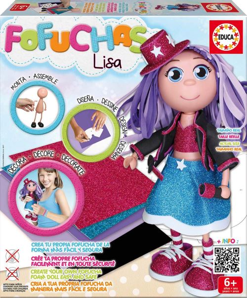 Fofucha poupée Lisa +6 ans