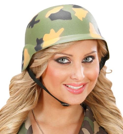 Casque camouflage rigide mixte