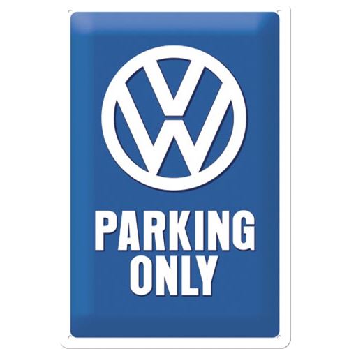 Plaque métallique Volkswagen 30x20