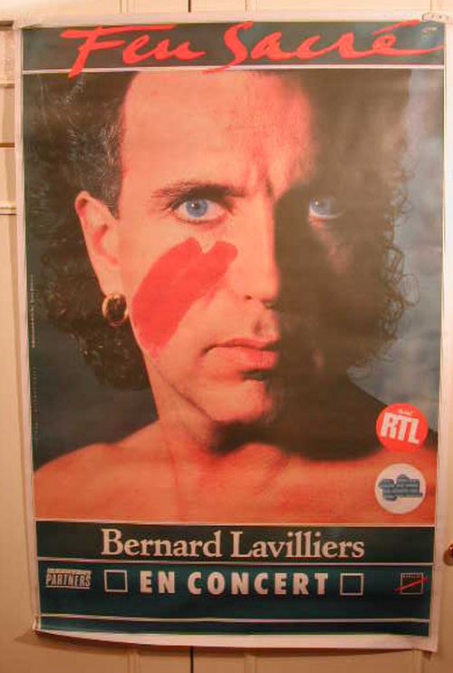Lavilliers Bernard - 80x120 cm - AFFICHE / POSTER