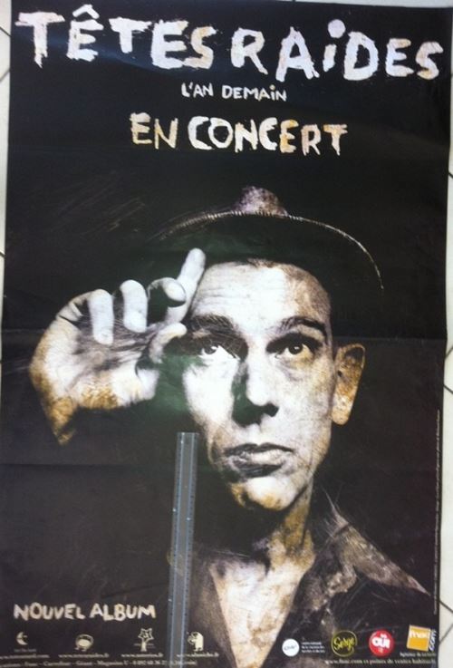 Têtes Raides - 80x120 cm - AFFICHE / POSTER