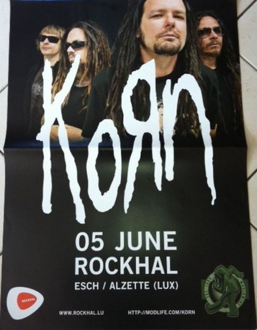 Korn - 60x80 cm - AFFICHE / POSTER